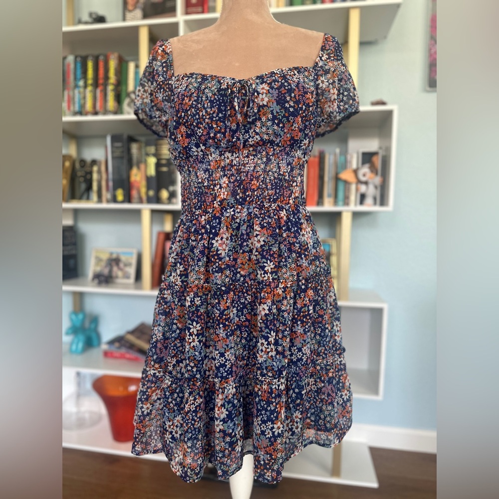 Off-Shoulder Flutter Sleeve Sundress